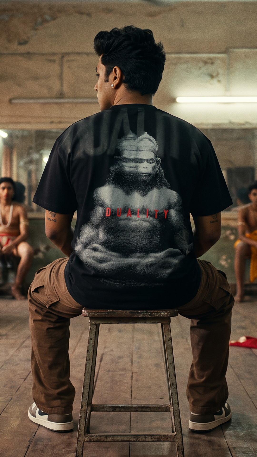 The Hanuman Duality | Oversized Tee