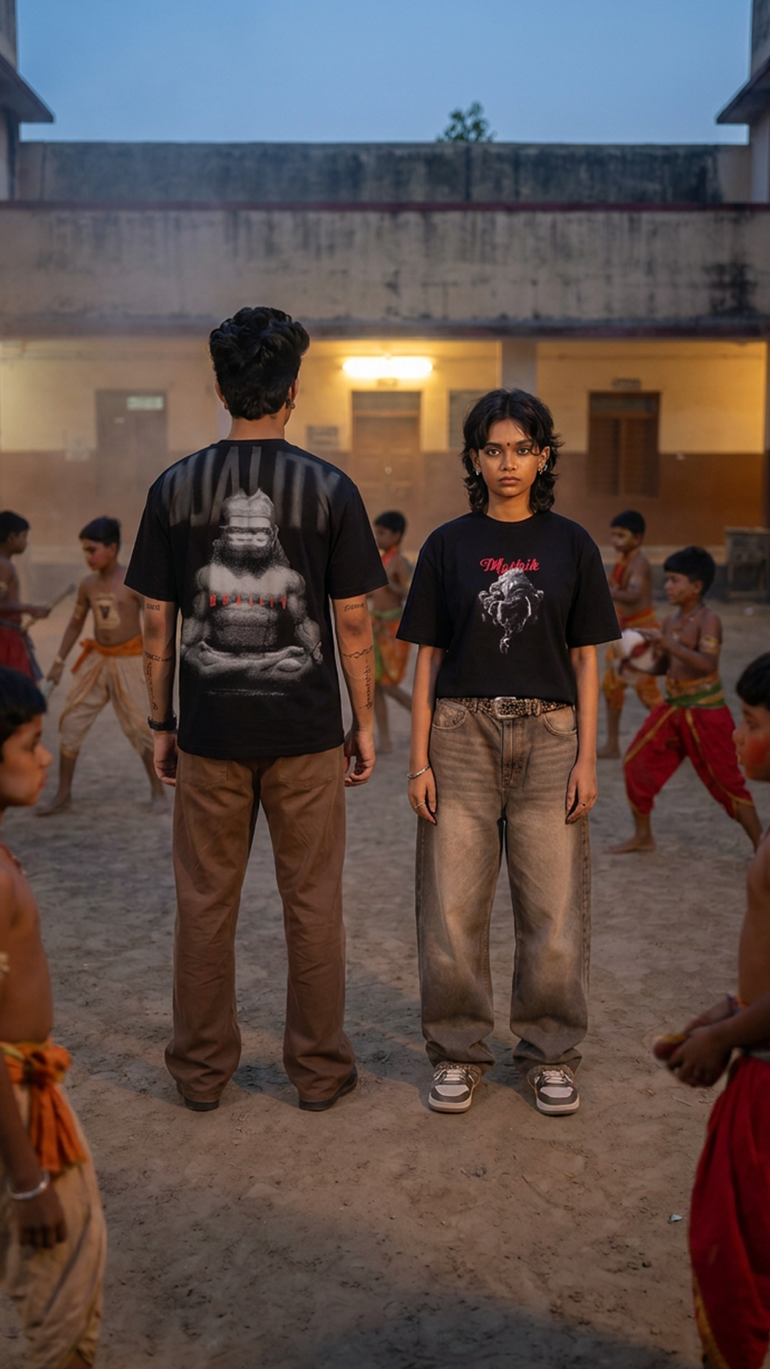 The Hanuman Duality | Oversized Tee
