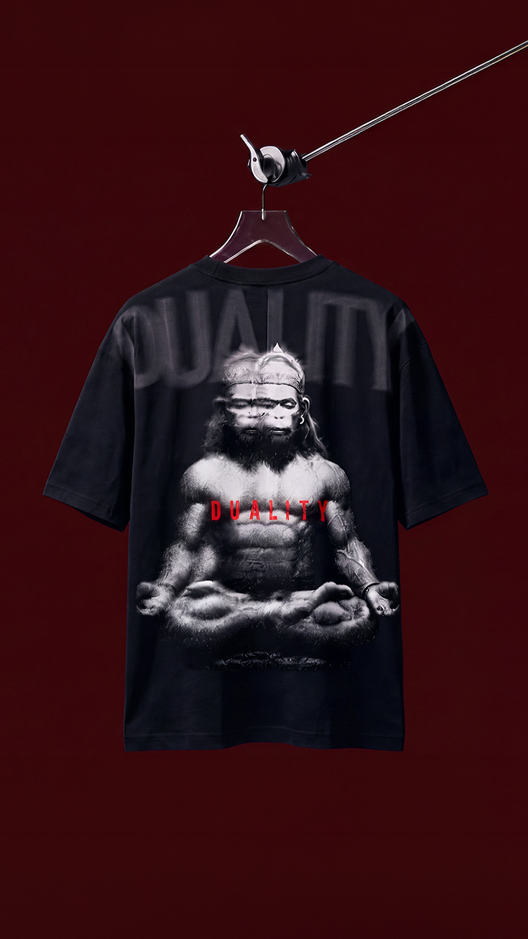 The Hanuman Duality | Oversized Tee