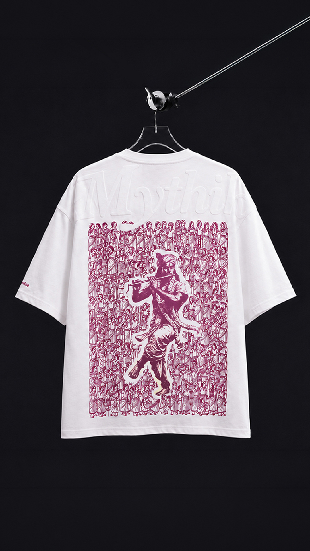 The Enchanting Krishna | Super Oversized Tee
