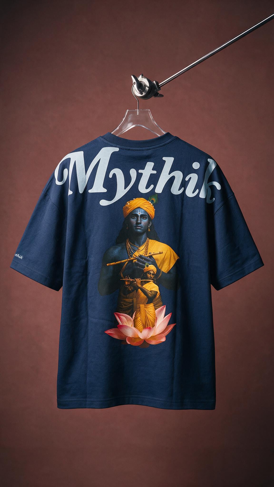 Lotus Loves Krishna | Super Oversized Tee