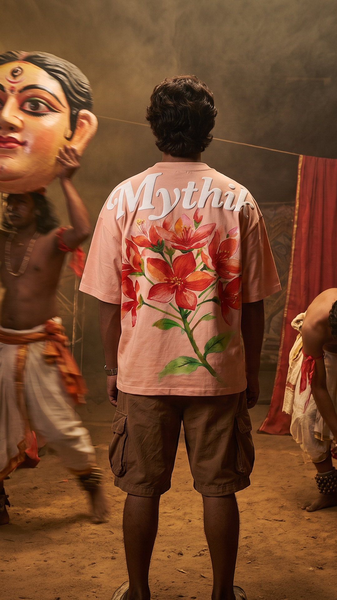 Ram & Ashoka Flowers | Super Oversized Tee