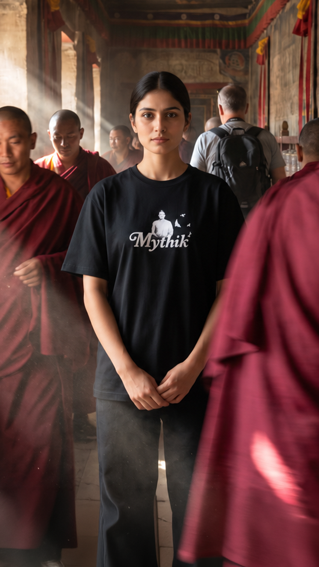 The Wingspan Buddha | Oversized Tee
