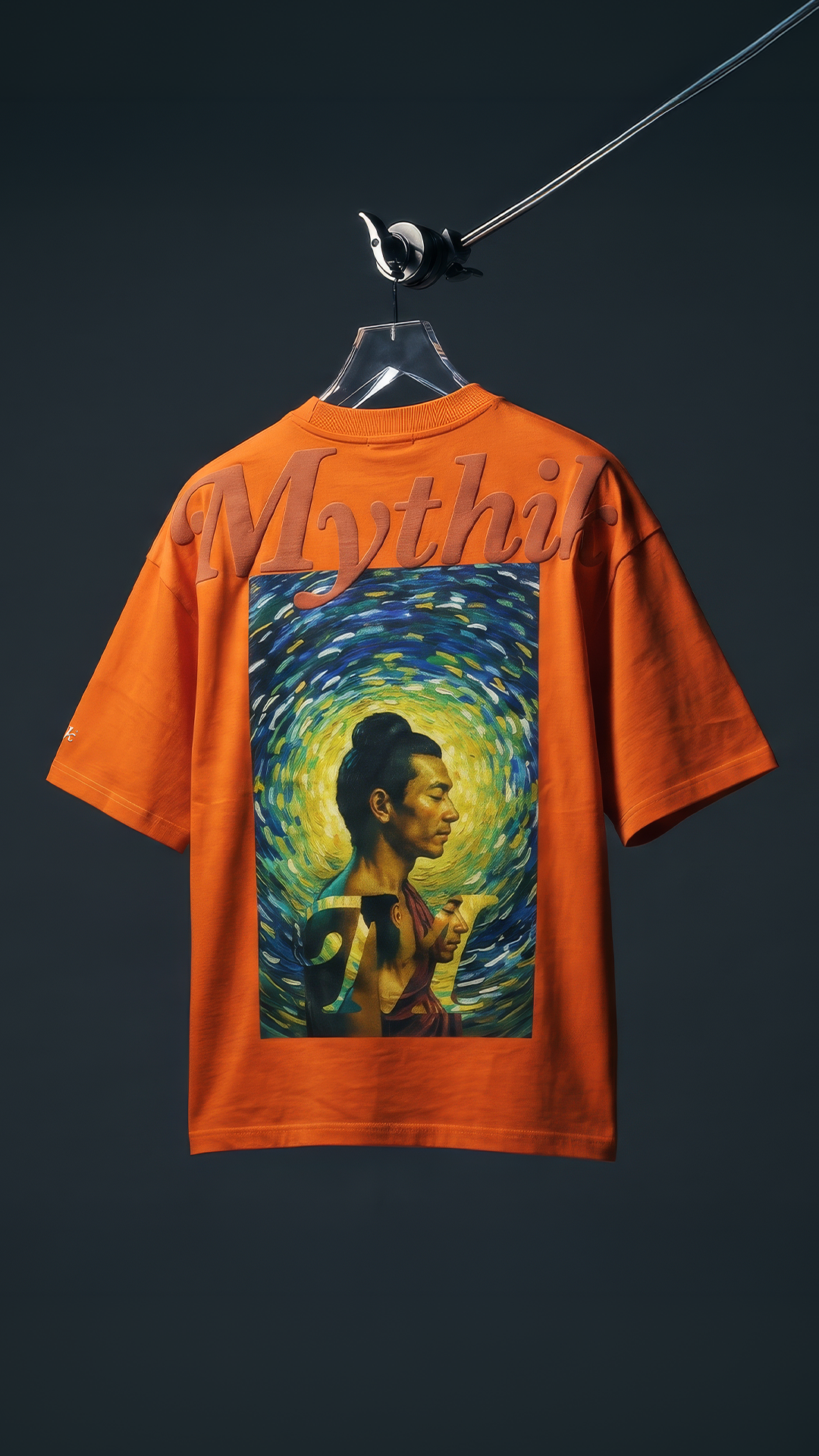 Buddha Meets Van Gogh | Super Oversized Tee