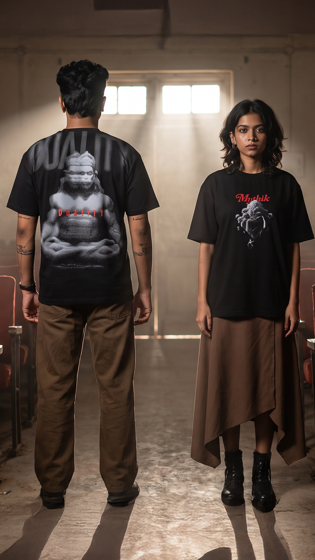 The Hanuman Duality | Oversized Tee