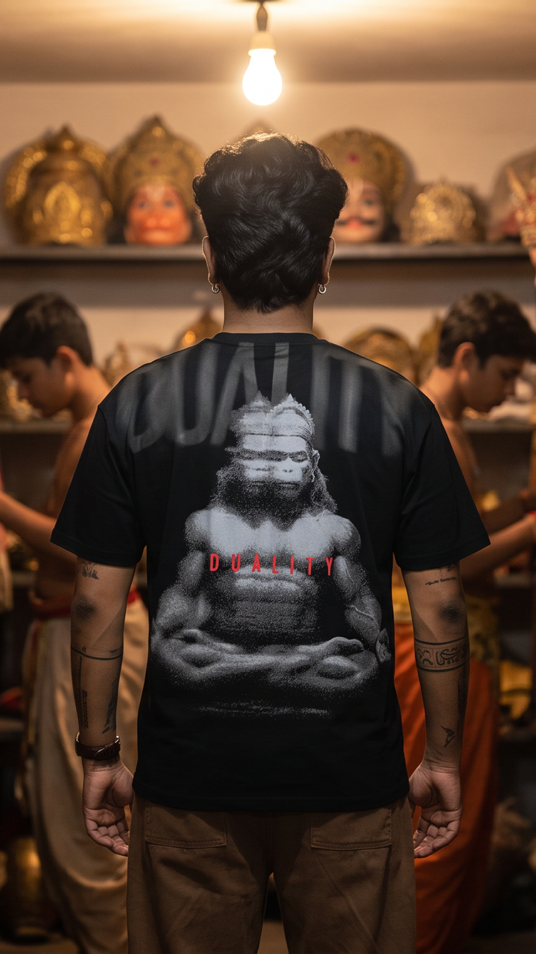 The Hanuman Duality | Oversized Tee