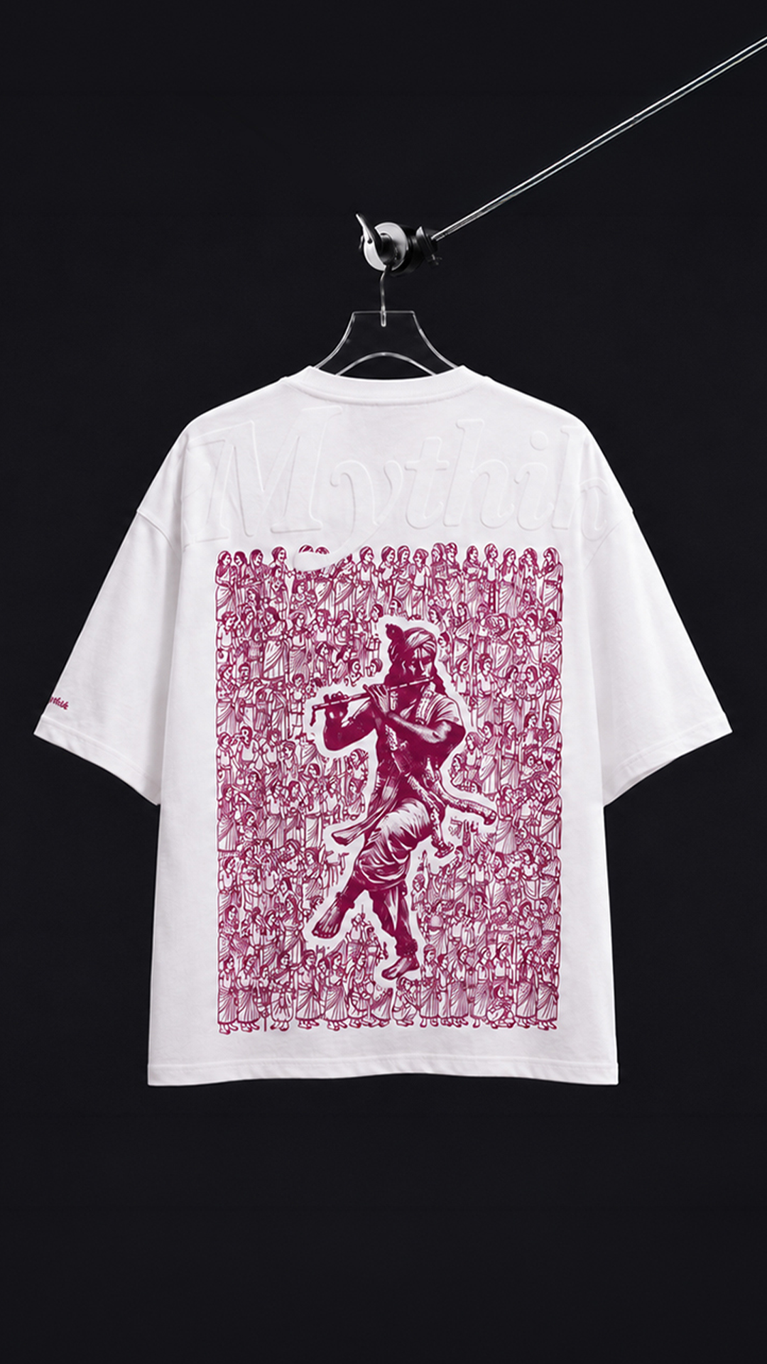 The Enchanting Krishna | Super Oversized Tee