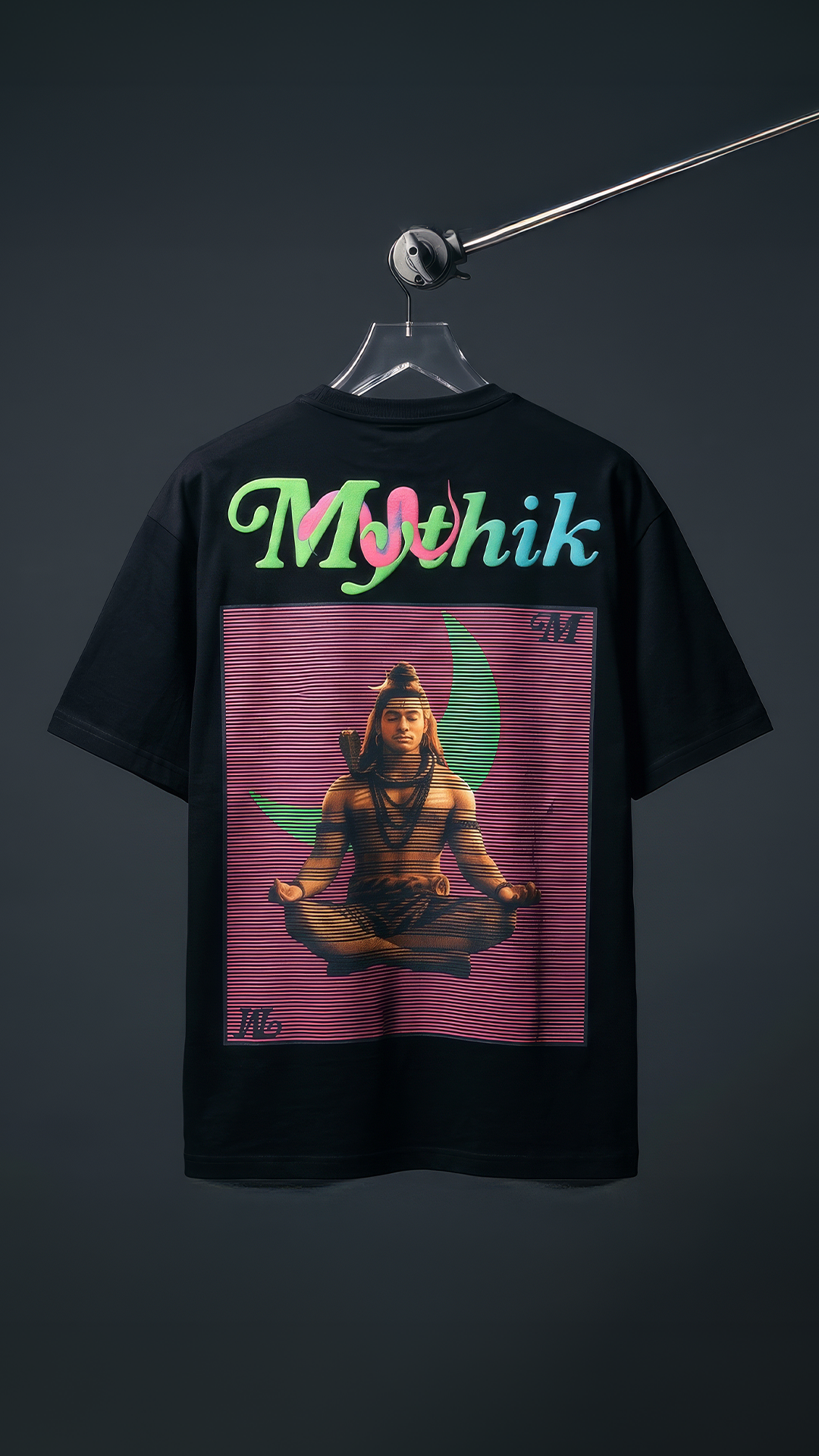 The Neon Shiva | Oversized Tee