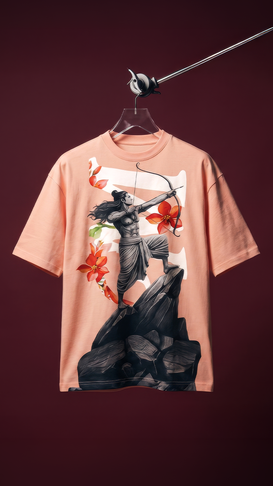 Ram & Ashoka Flowers | Super Oversized Tee