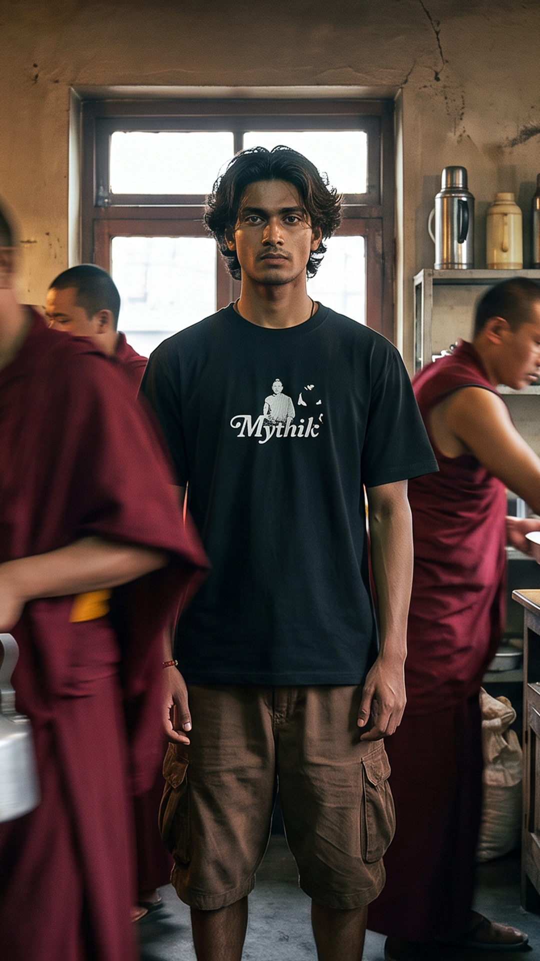 The Wingspan Buddha  | Oversized Tee
