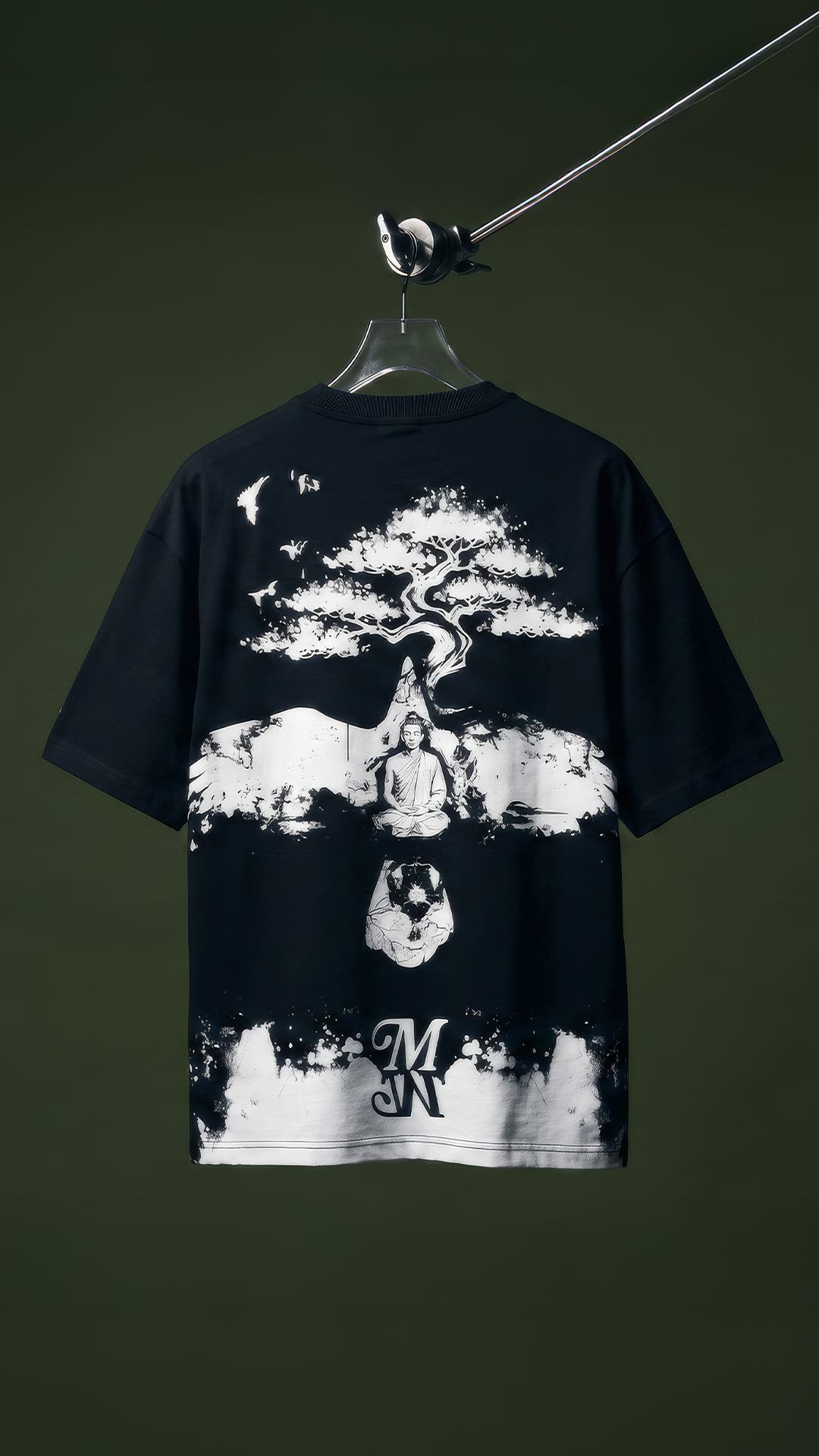 The Wingspan Buddha  | Oversized Tee